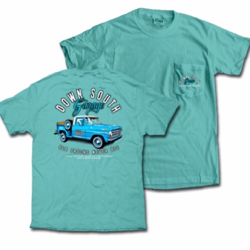 Garage southern raised T-shirt